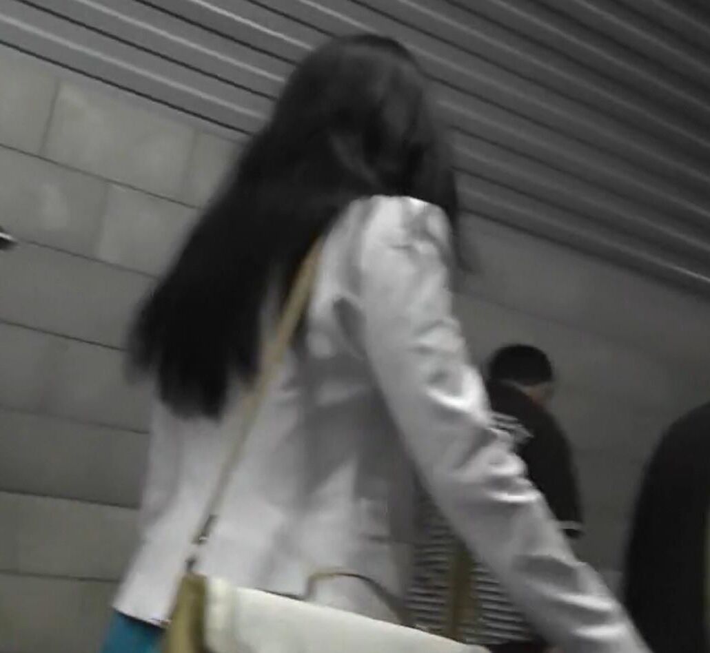 Upskirt in metro