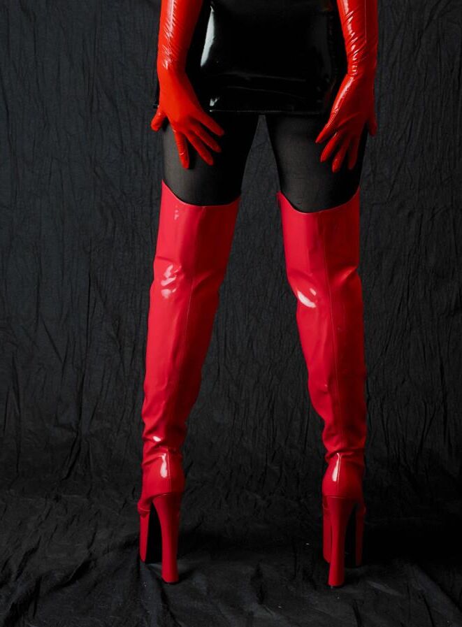 Non nude stock image short hair latex