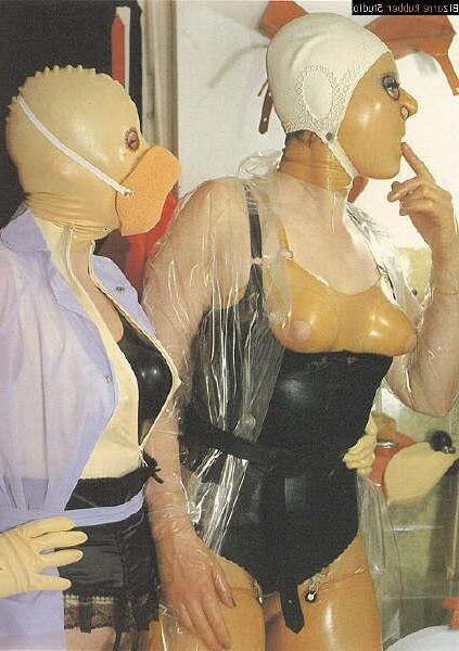 Vintage latex piss