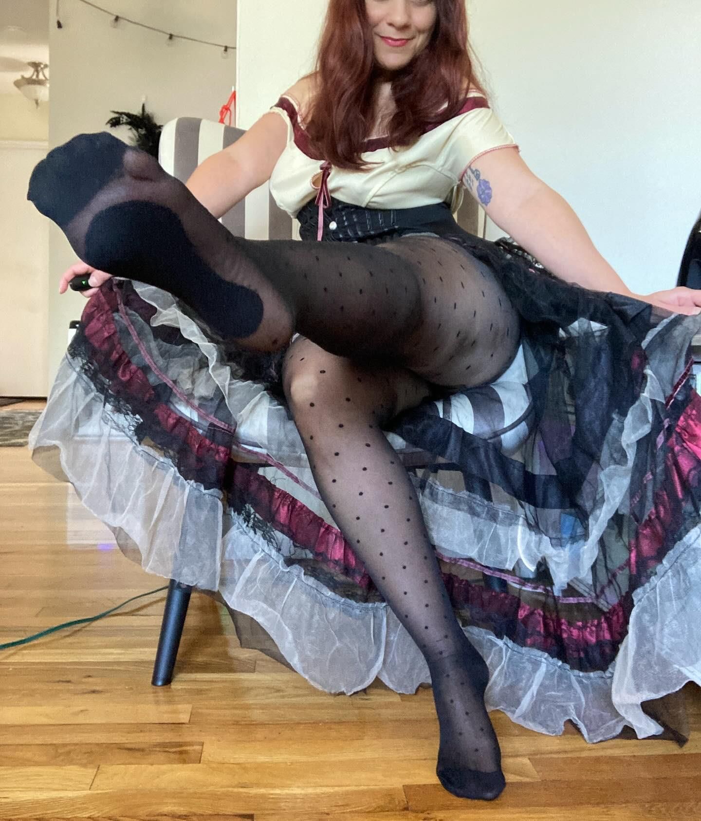 Ruby Wearing Tights