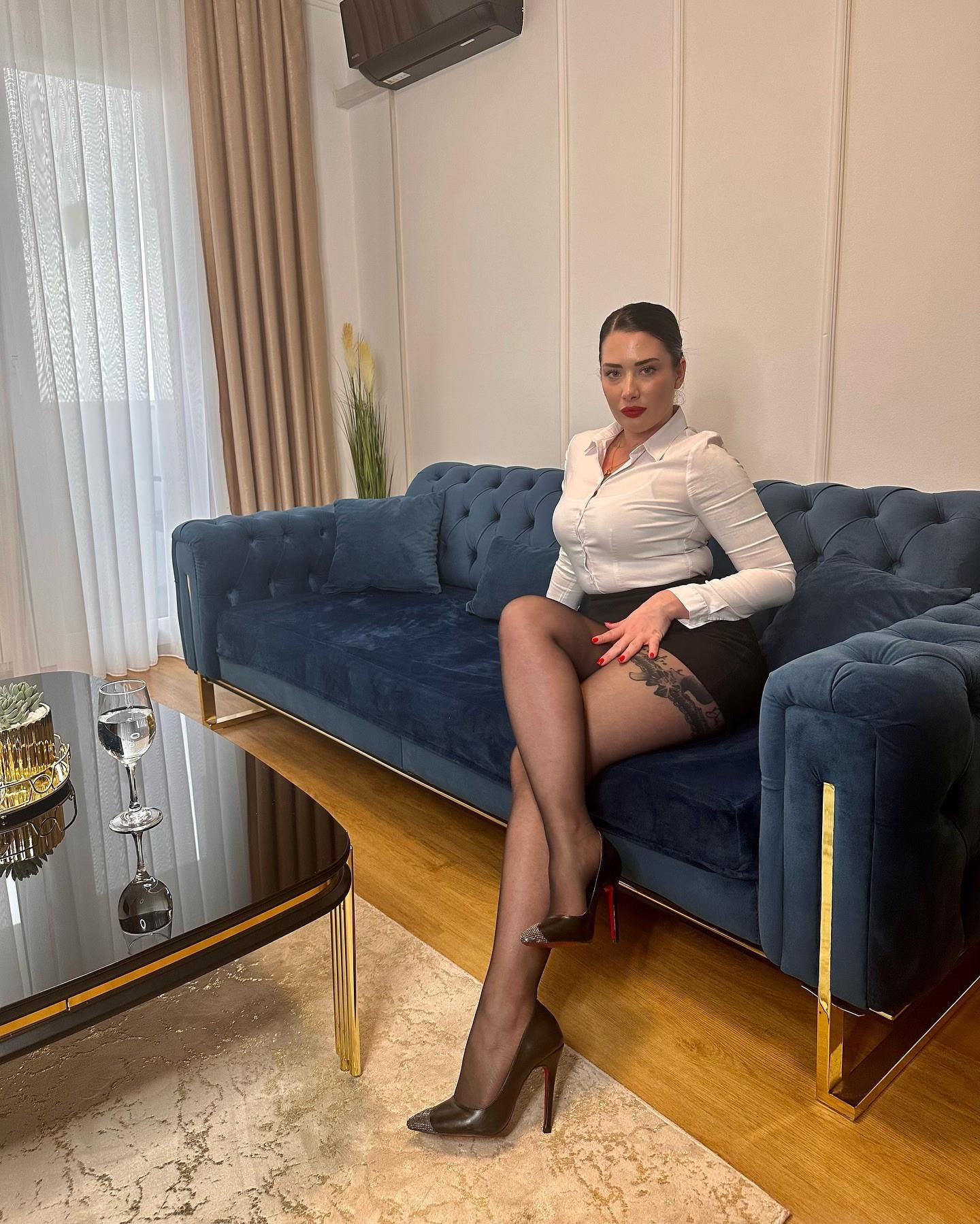 Sexy Lady In Tights