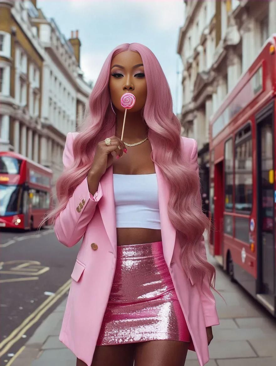 Girls wear Pink