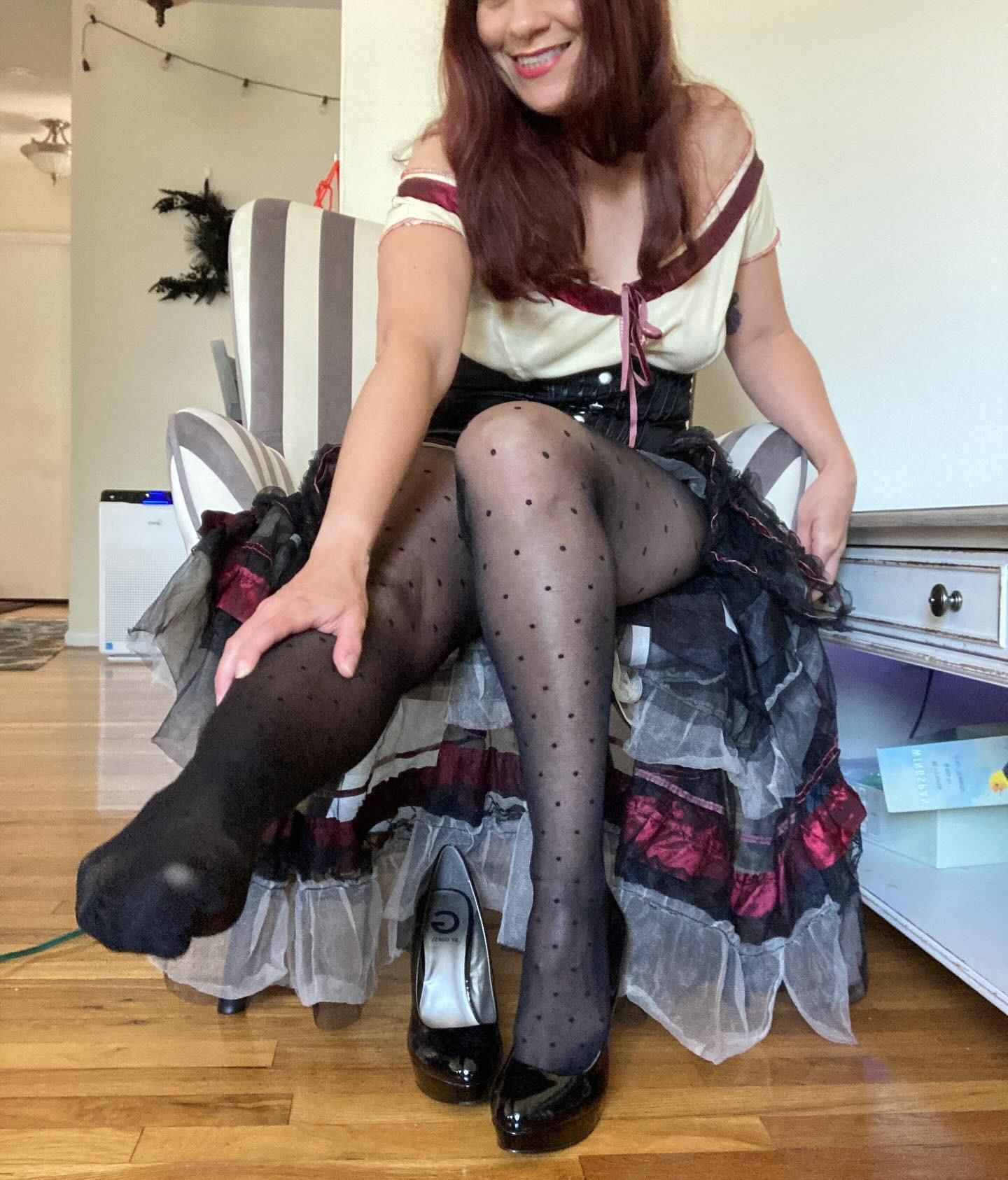 Ruby Wearing Tights