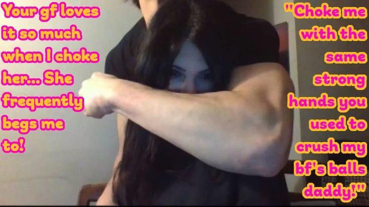 Bull Cuck Ballbusting Caps : Brutal to Her as well