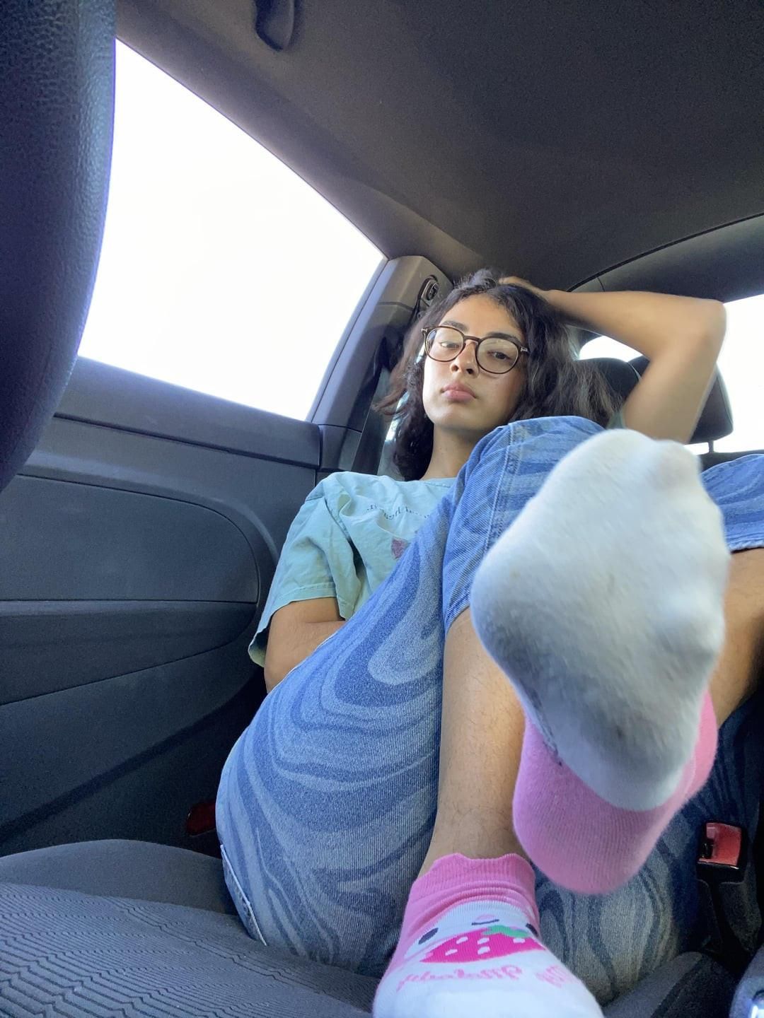 Femdom Training: Sniff My Socks! I Want Their Smell in Your Nose
