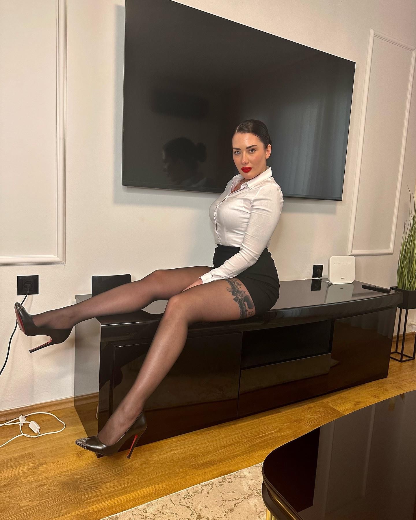 Sexy Lady In Tights