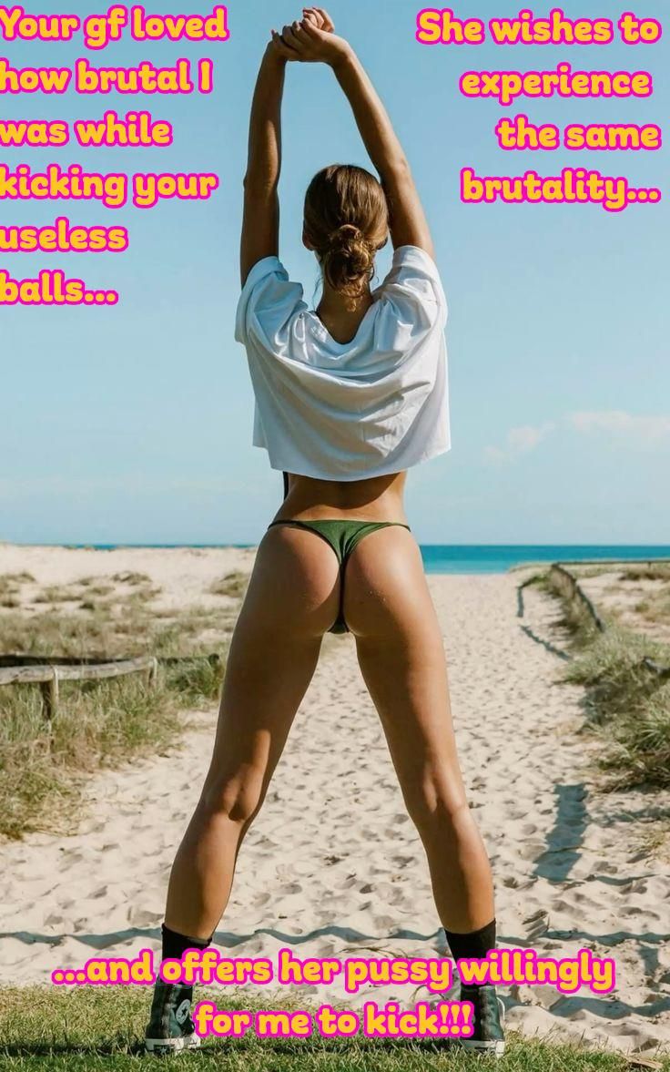 Bull Cuck Ballbusting Caps : Brutal to Her as well