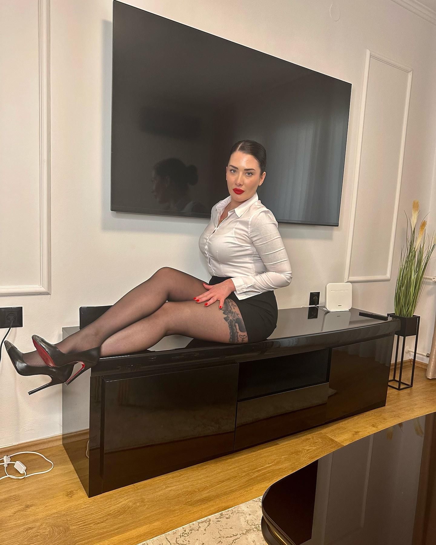 Sexy Lady In Tights