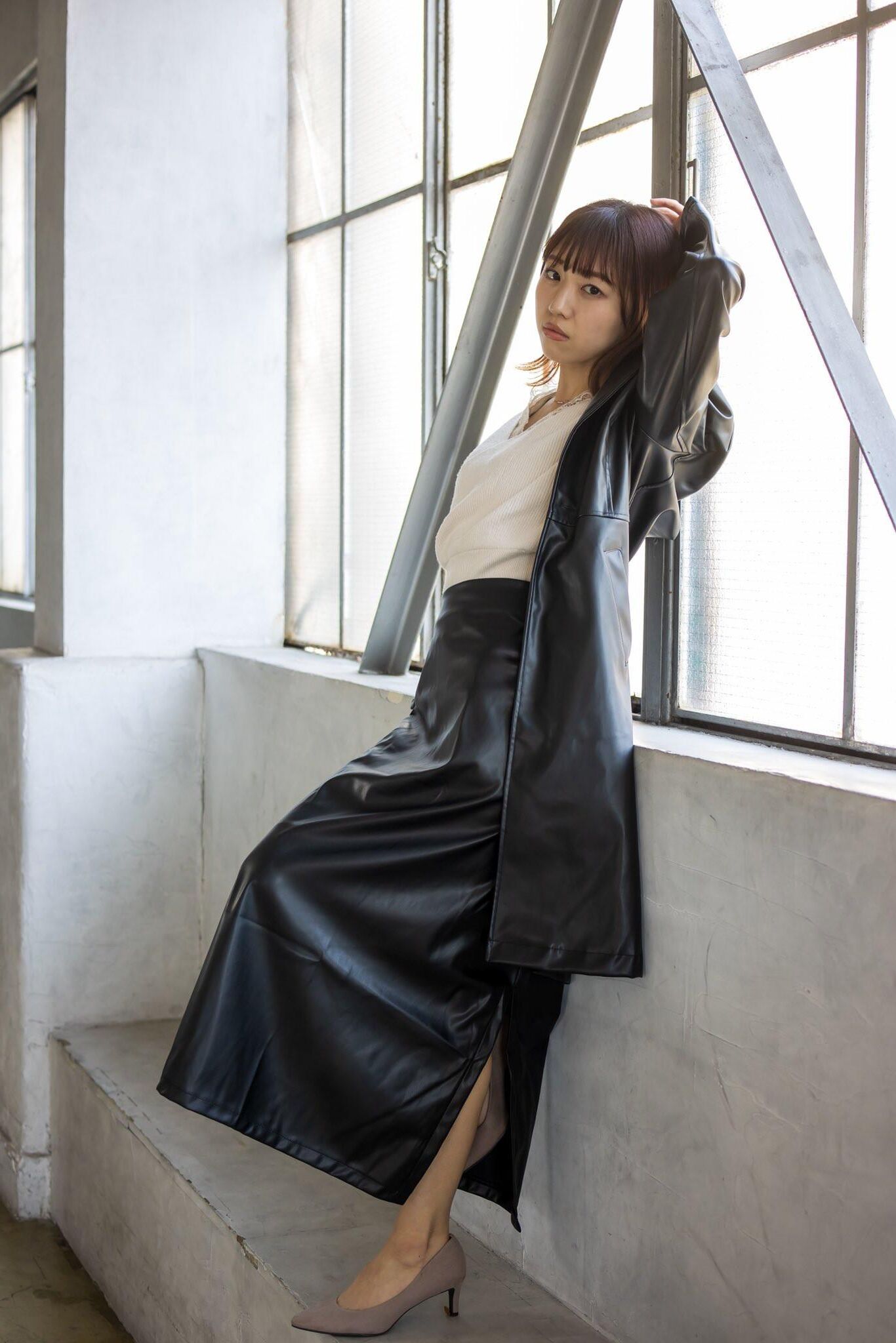 Asian, Lack, Nylons 