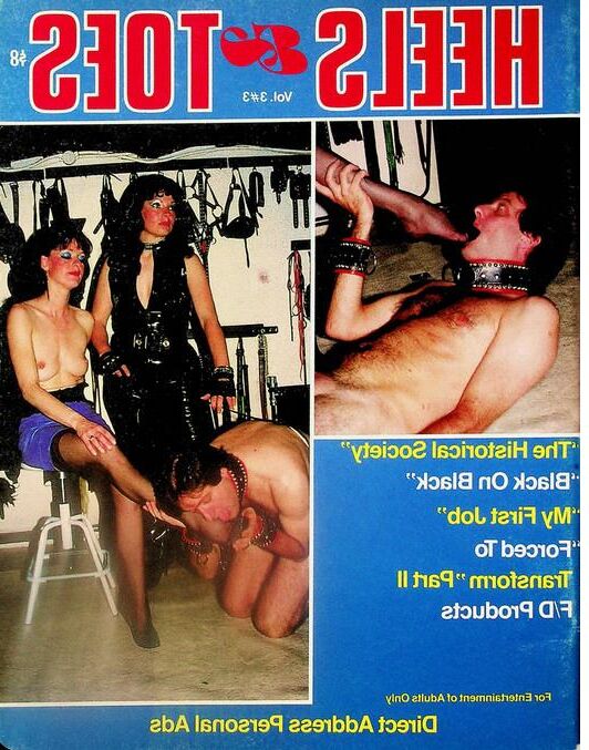 portadas de revista fetiche de piernas y pies