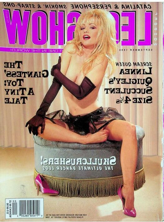 portadas de revista fetiche de piernas y pies