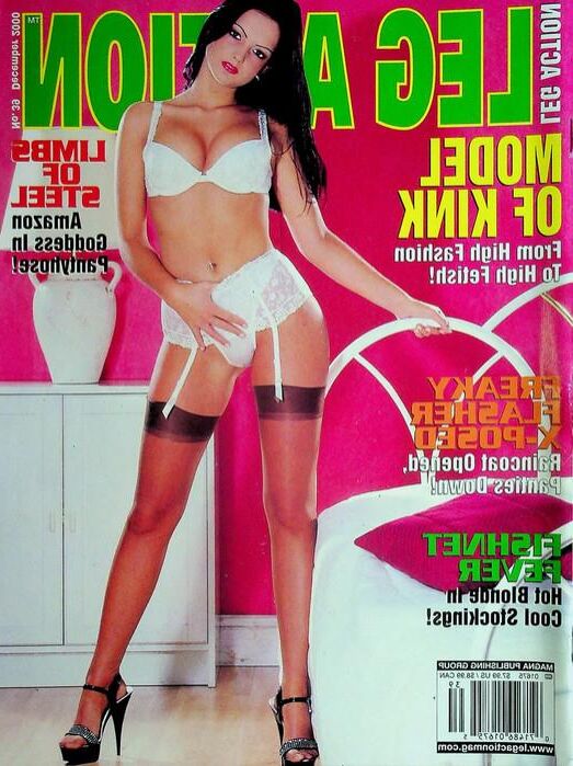 portadas de revista fetiche de piernas y pies