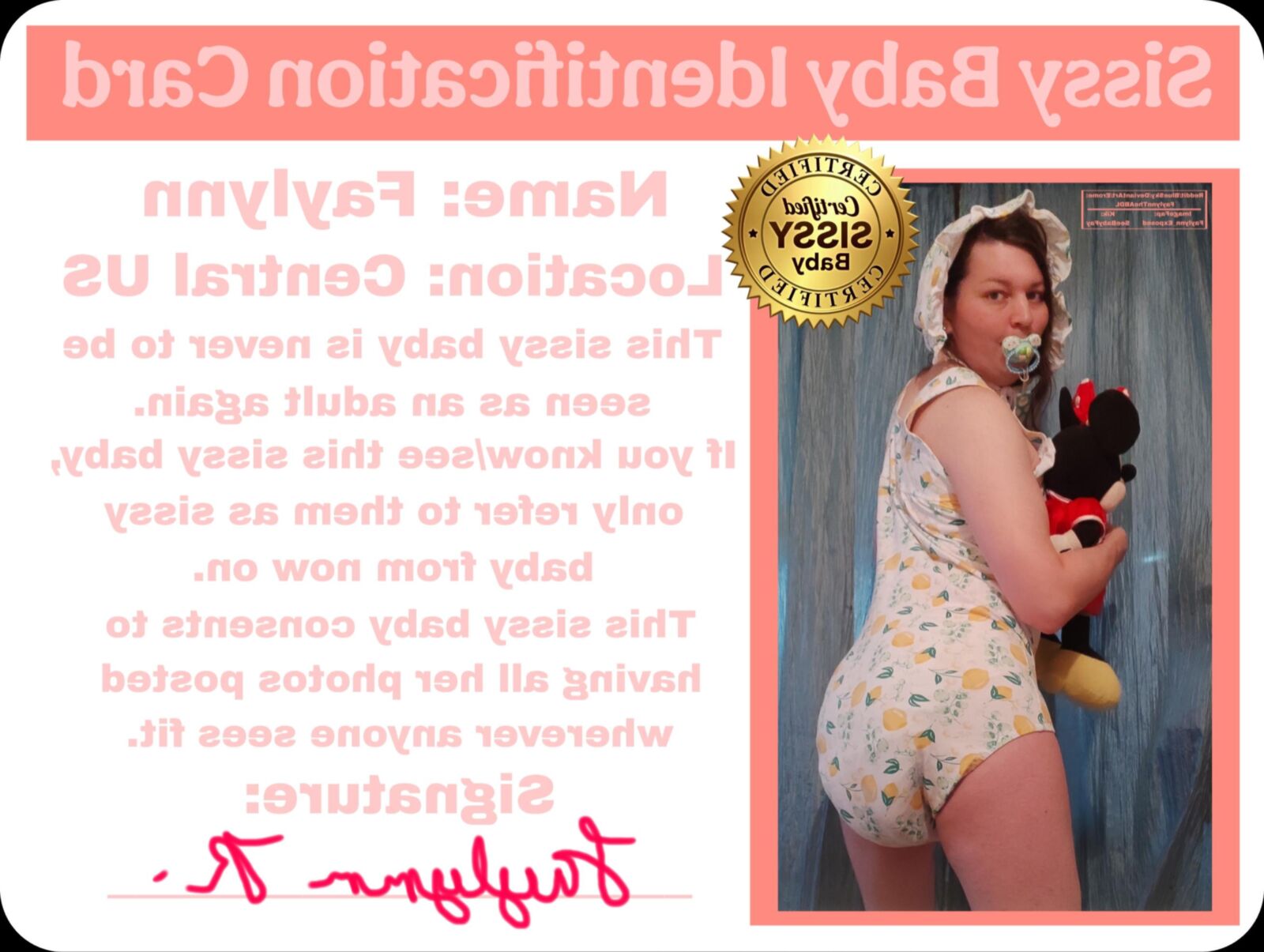 Exposed Diaper Sissy Baby ABDL Diapered Humiliation Exposure 