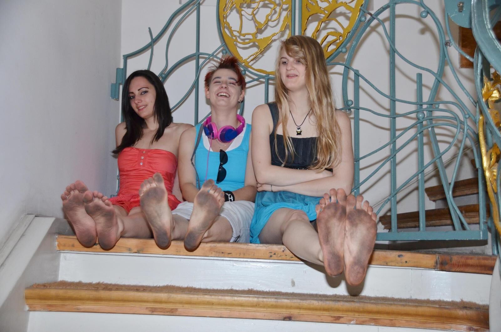 Zapatos y pies para adorar