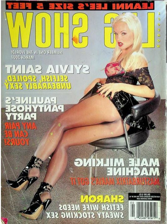 portadas de revista fetiche de piernas y pies