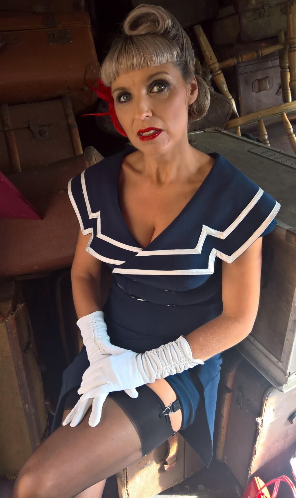 Milf, Mature,Lack, Nylons 
