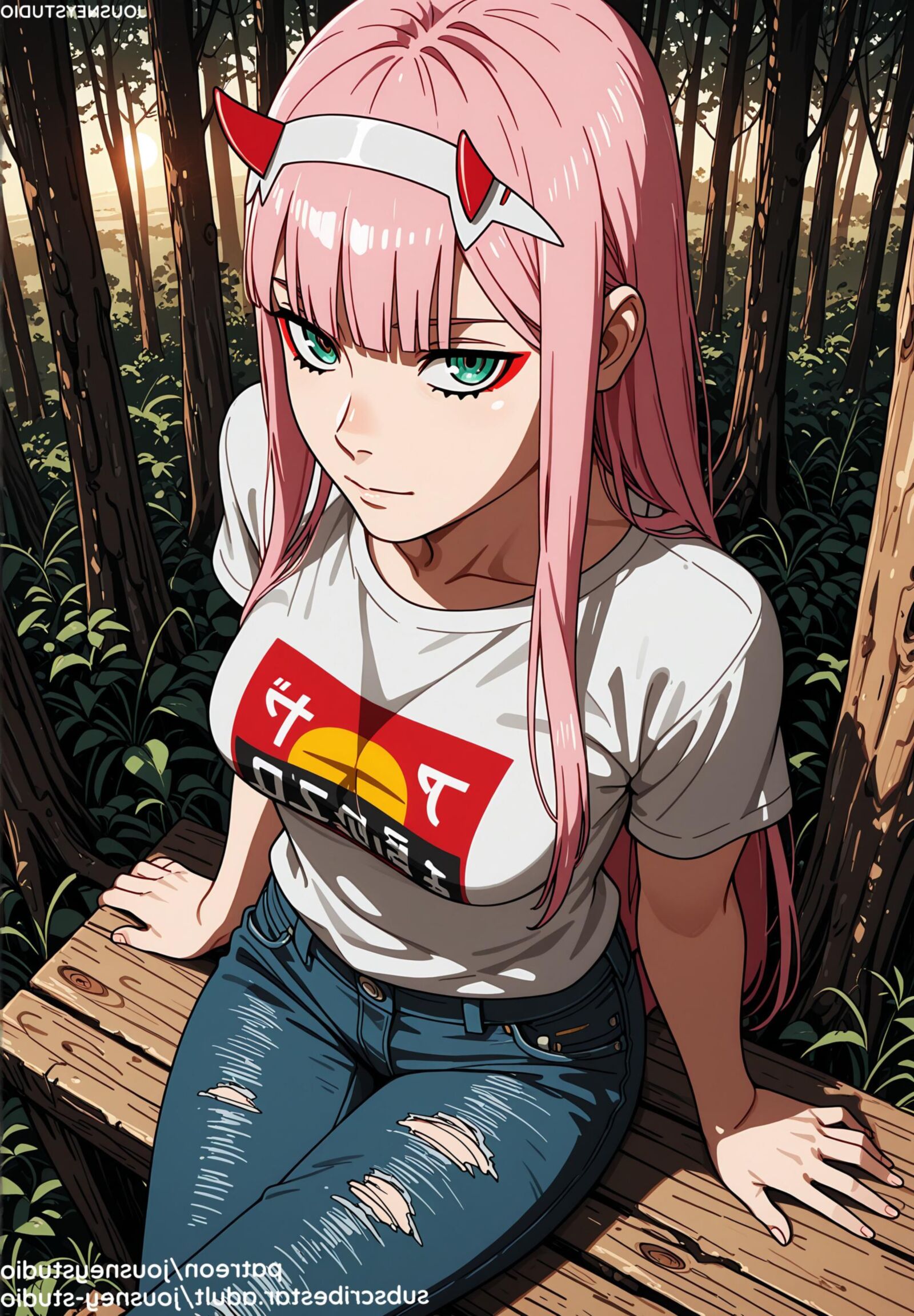 Zero Two Liebling im Franxx