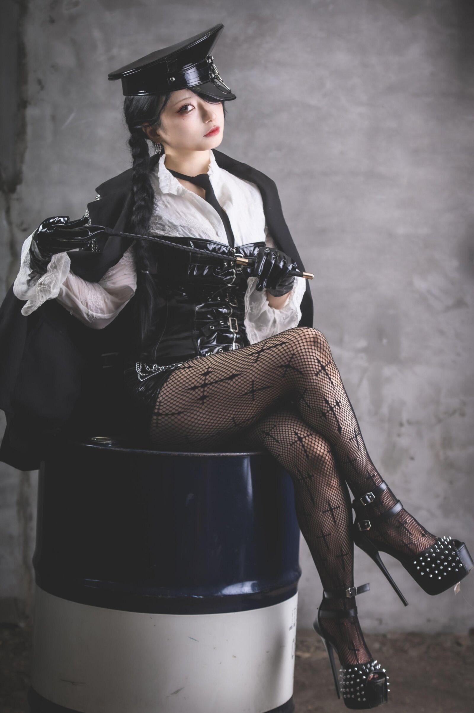 Asian, Lack, Nylons 