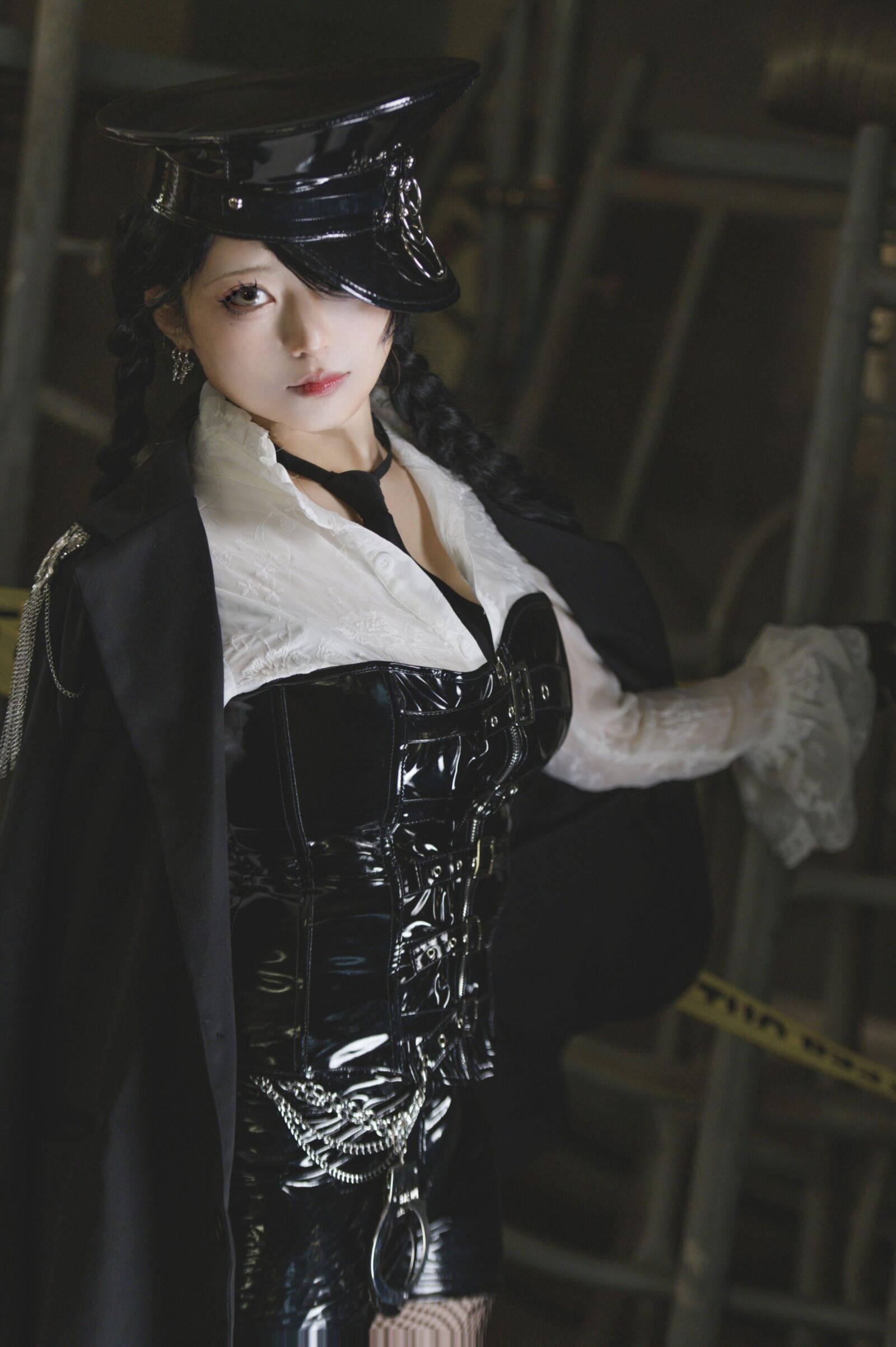 Asian, Lack, Nylons 