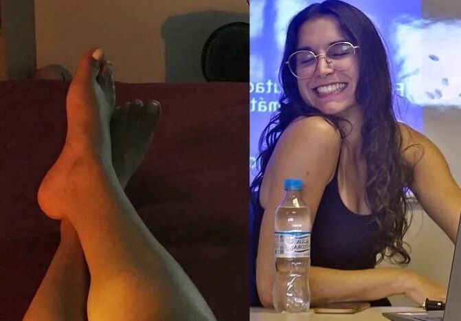 Pés Fetish Cum em Sluts Feets