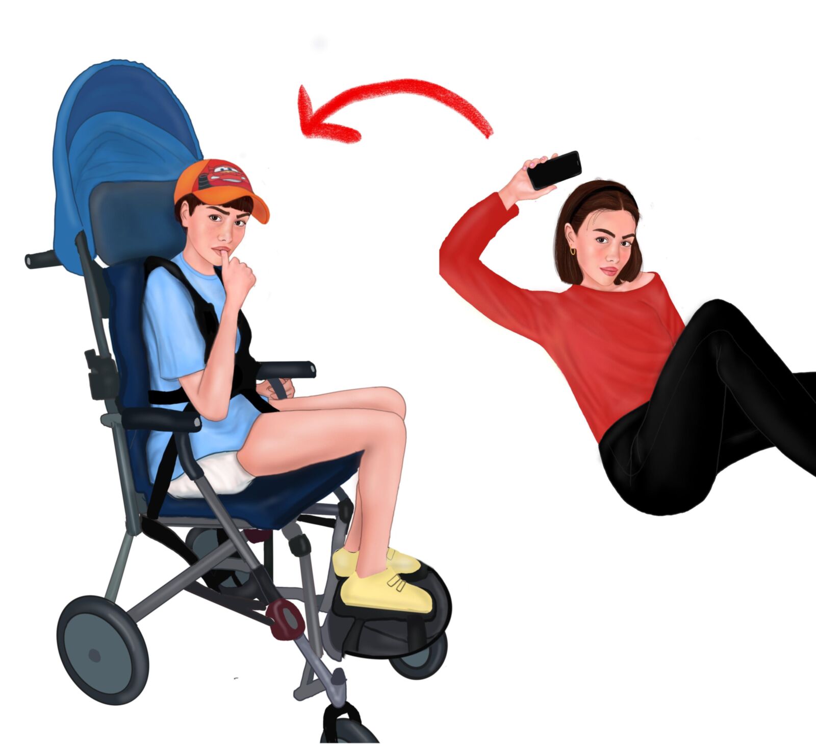 Diaper Girls by bobbyvenice 