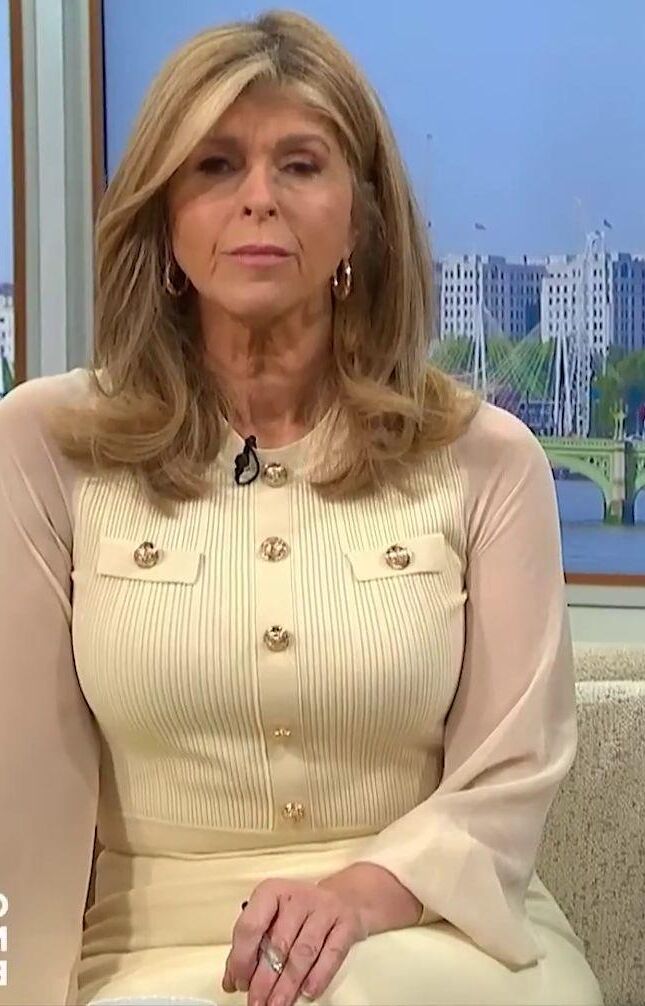 Busty UK TV MILF Tit Slut Kate Garraway, Morning Wood Support