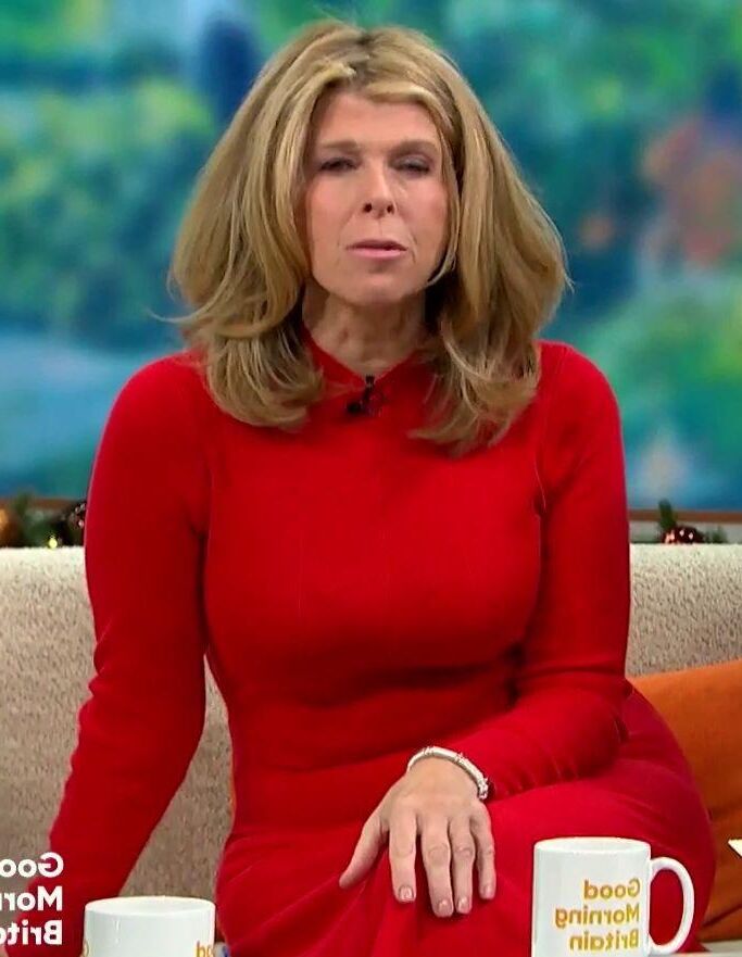 Busty UK TV MILF Tit Slut Kate Garraway, Morning Wood Support