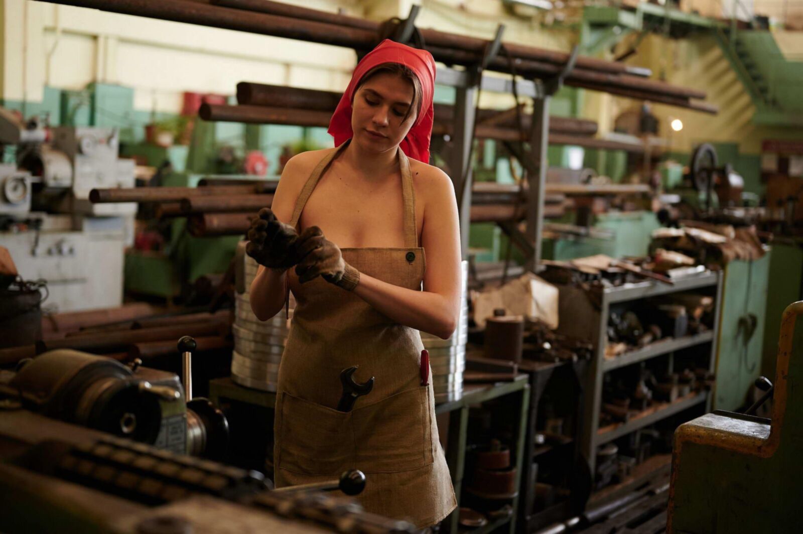 Polina Factory worker