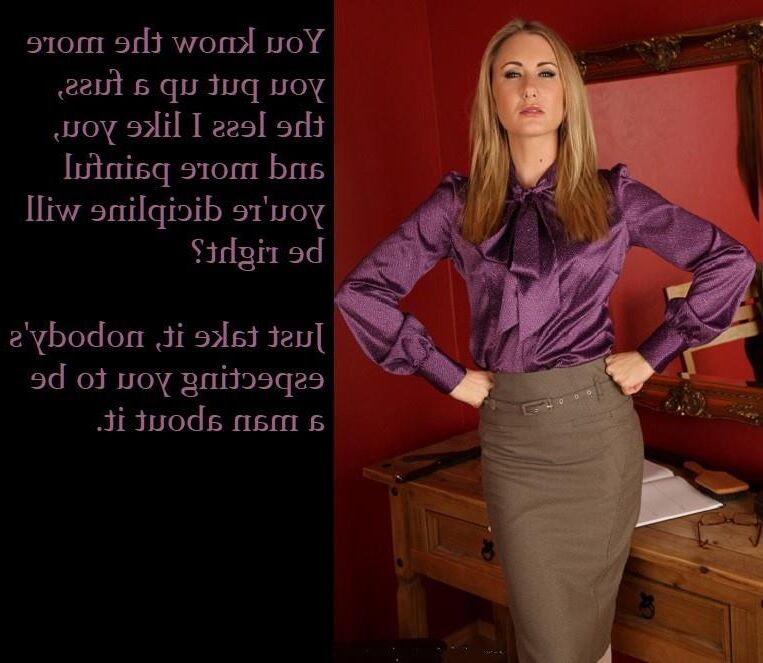 Strenge Damen, meine Damen