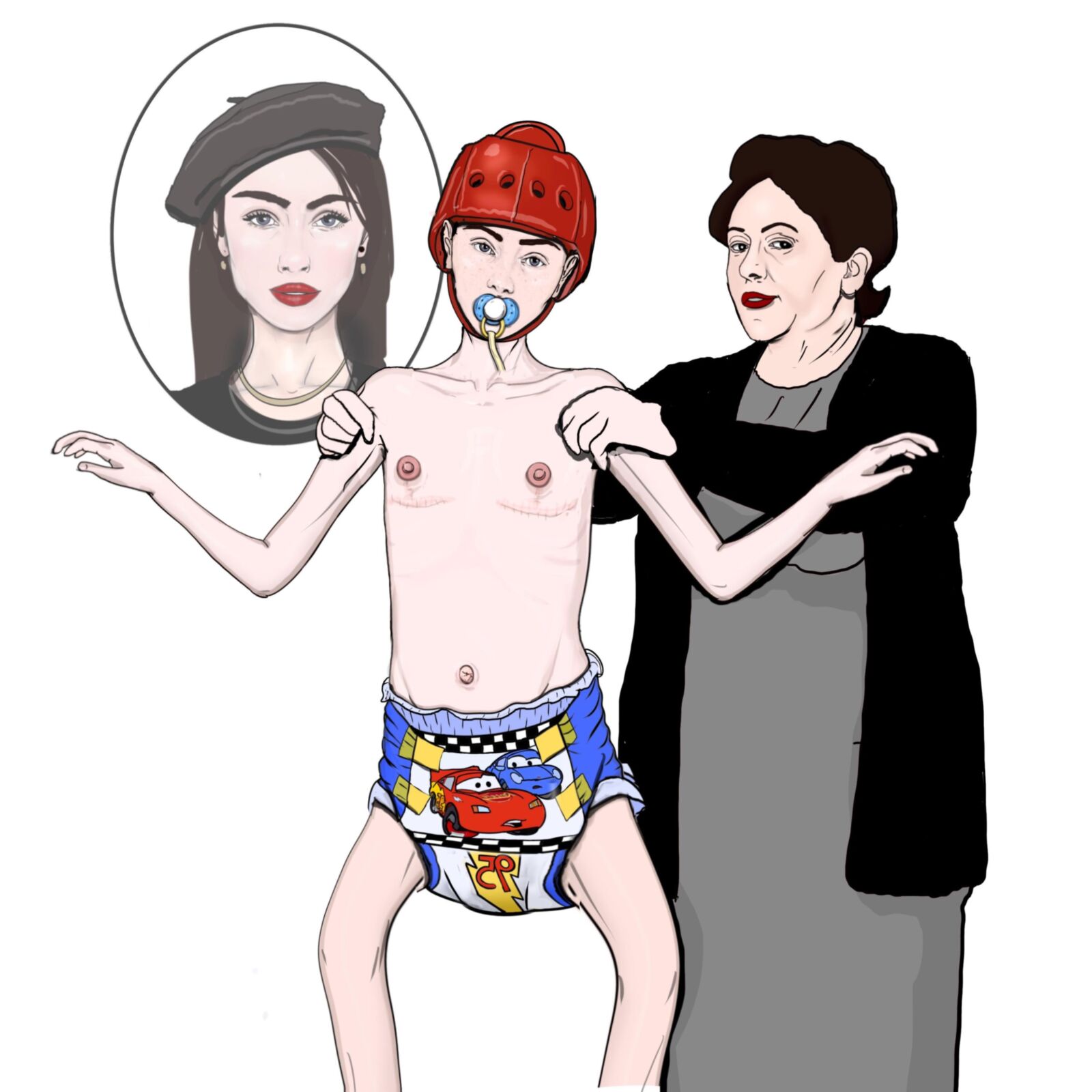 Diaper Girls by bobbyvenice 