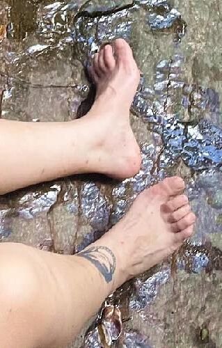 Pés Fetish Cum em Sluts Feets
