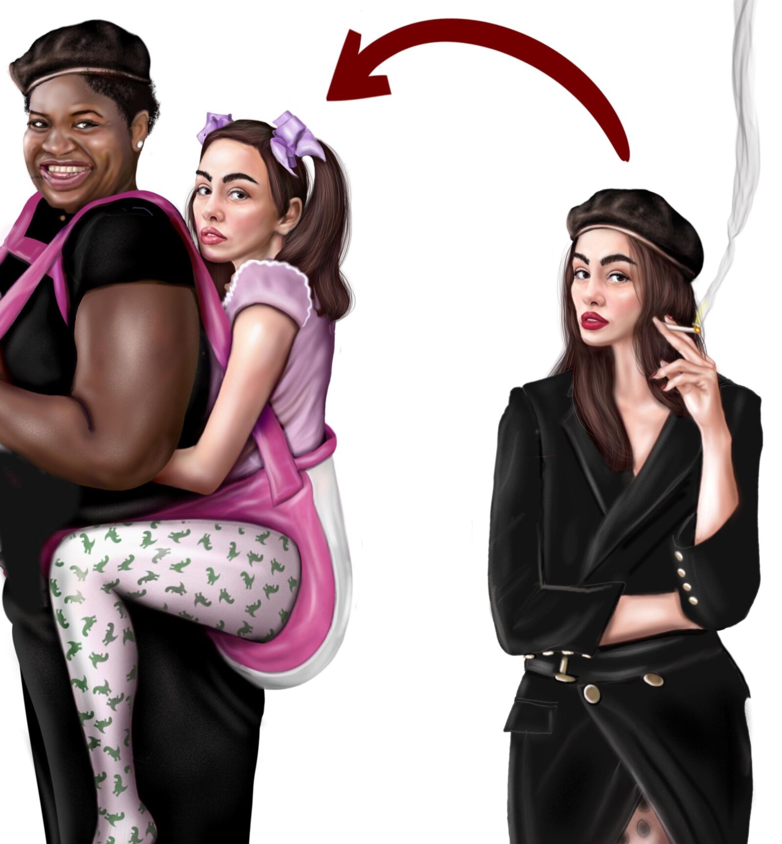 Diaper Girls by bobbyvenice 