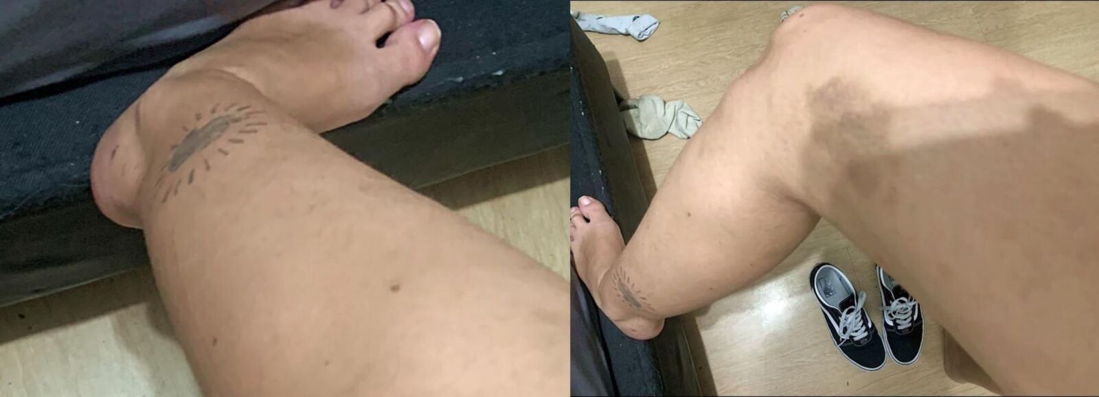 Pés Fetish Cum em Sluts Feets