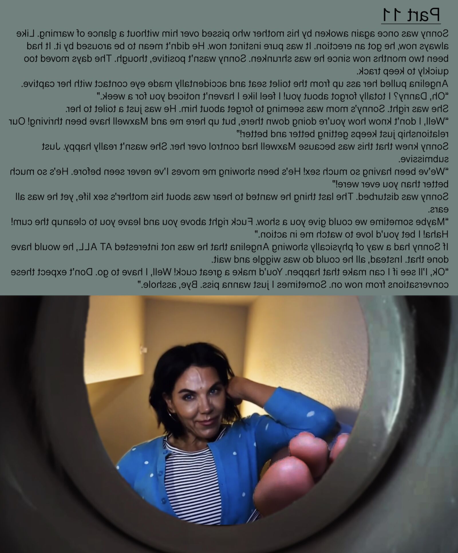 Moms Toilet Boy 