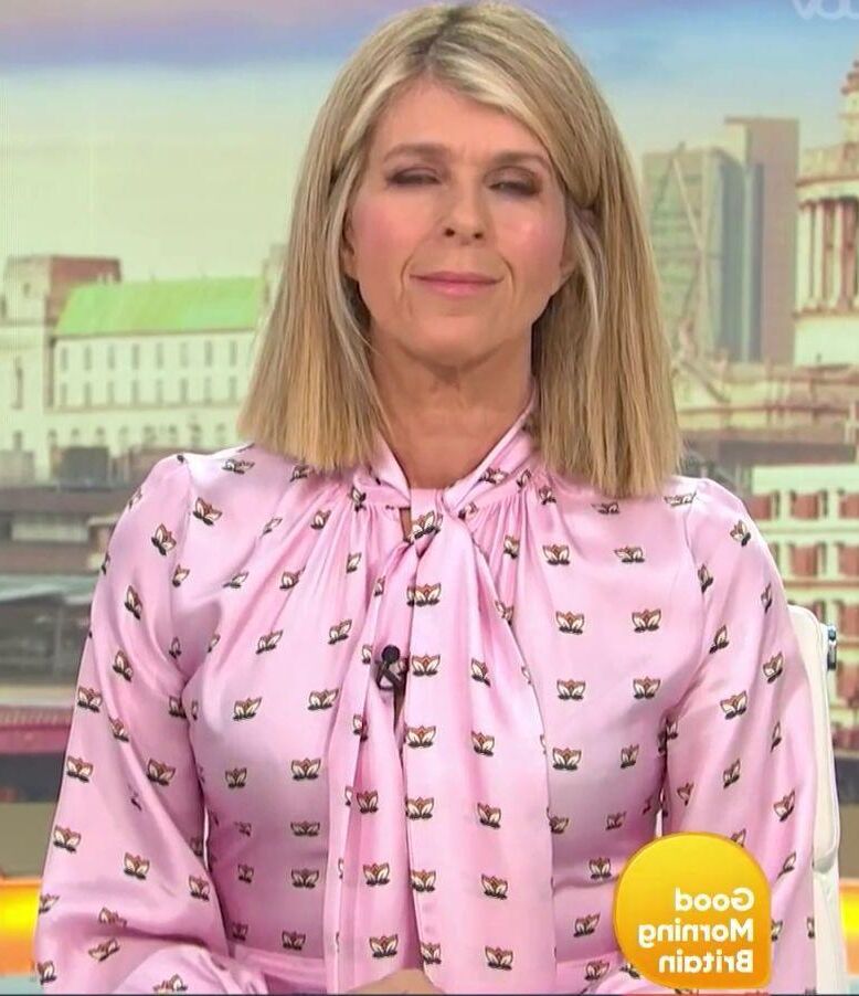 Busty UK TV MILF Tit Slut Kate Garraway, Morning Wood Support