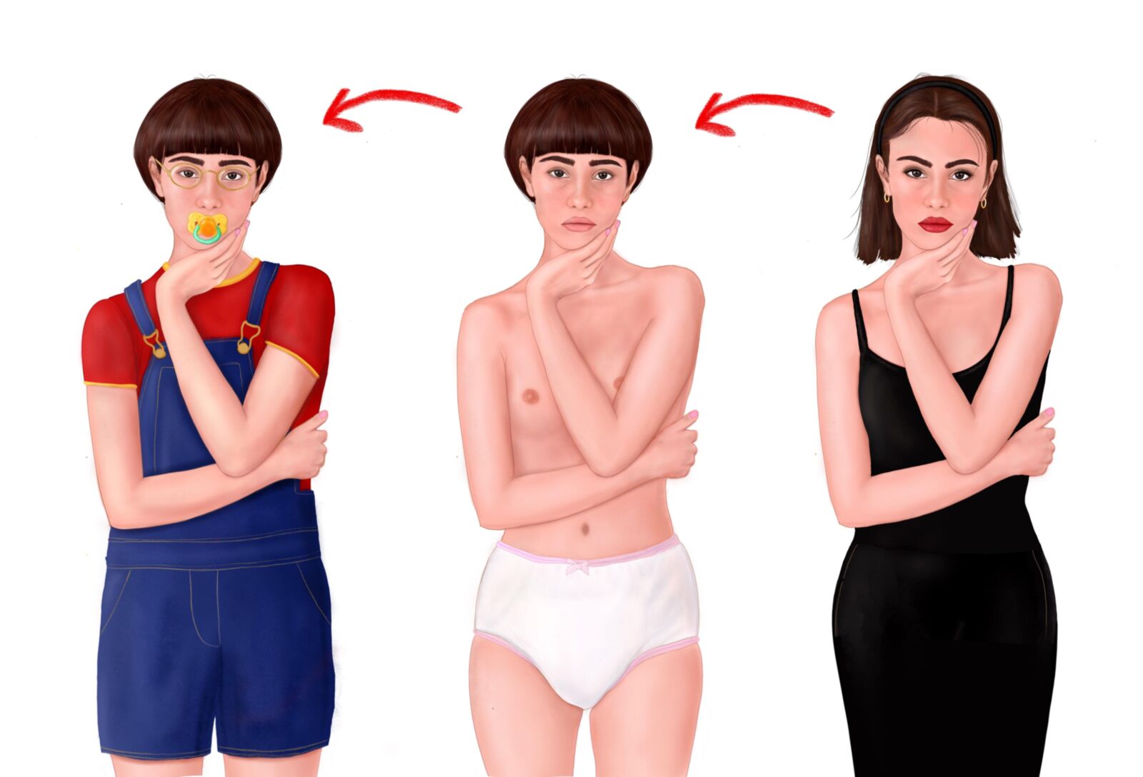Diaper Girls by bobbyvenice 
