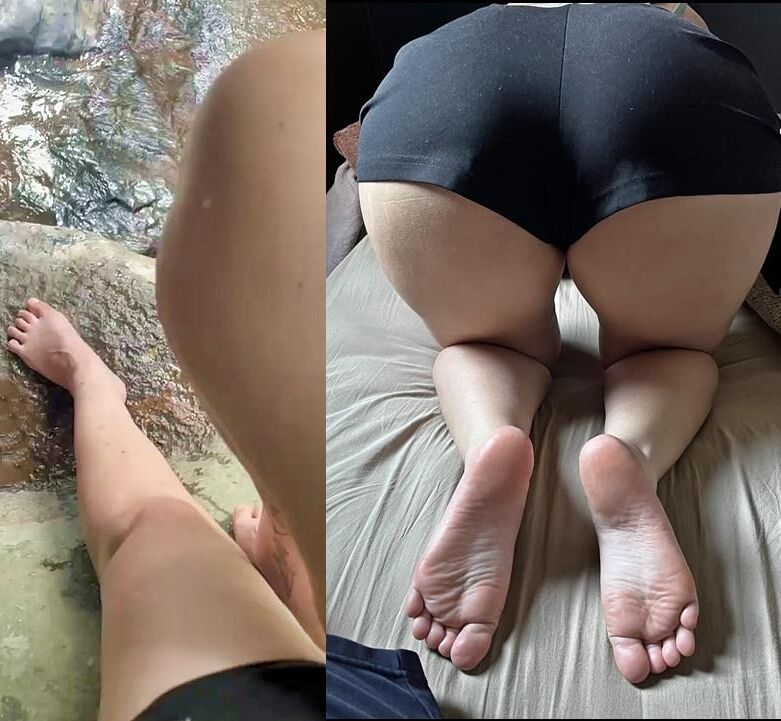 Pés Fetish Cum em Sluts Feets