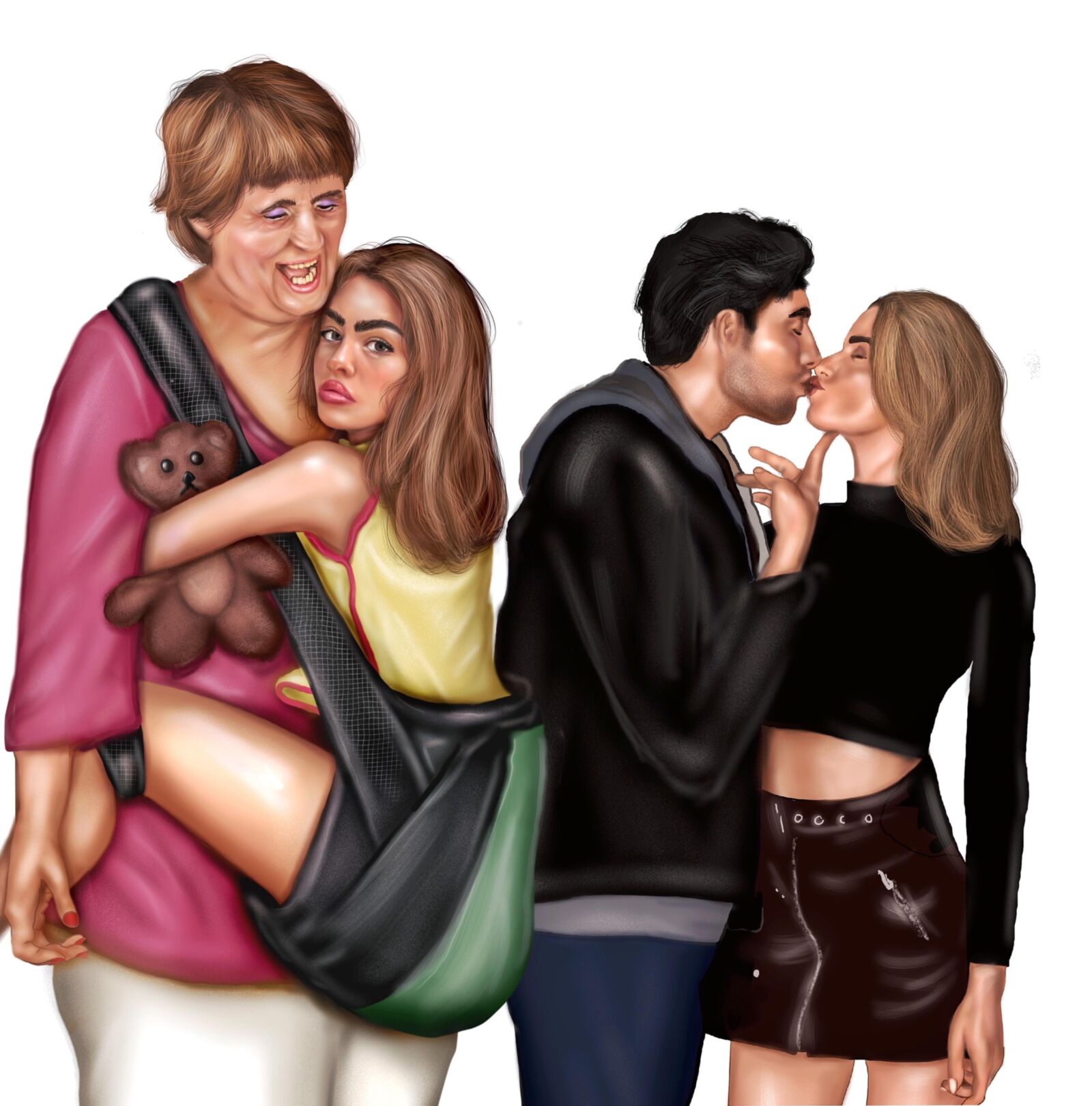 Diaper Girls by bobbyvenice 