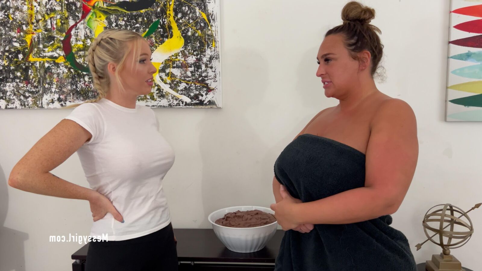 Massagem de lama deu errado