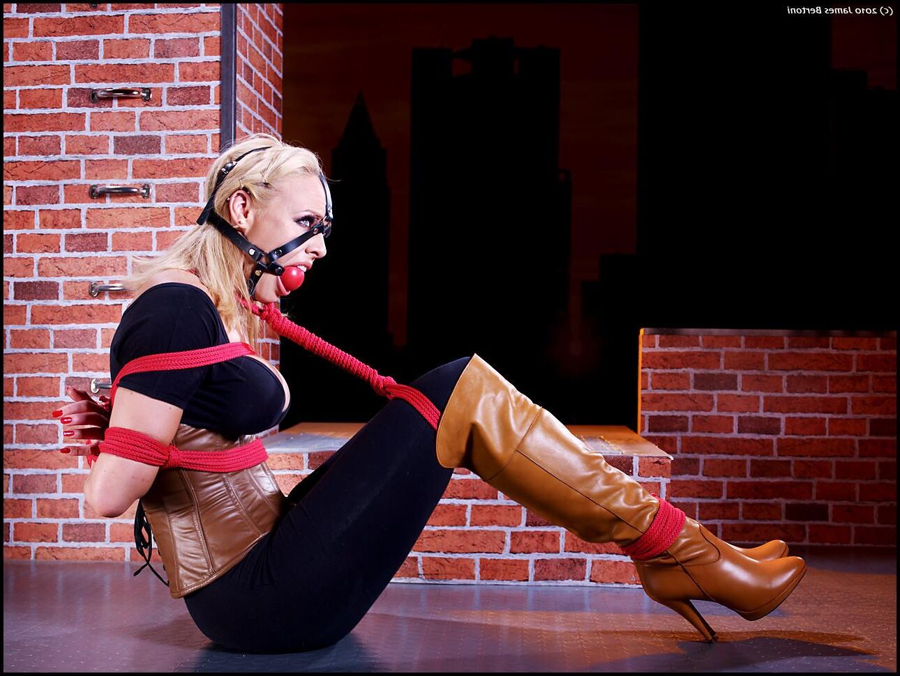 Tied girls 