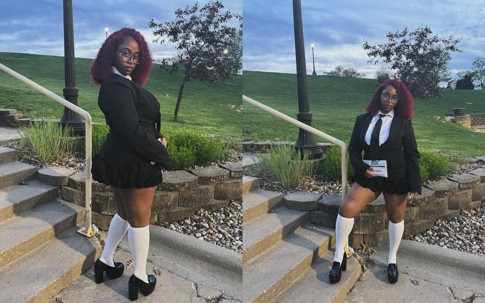 Leggy Ebony Amateurs 
