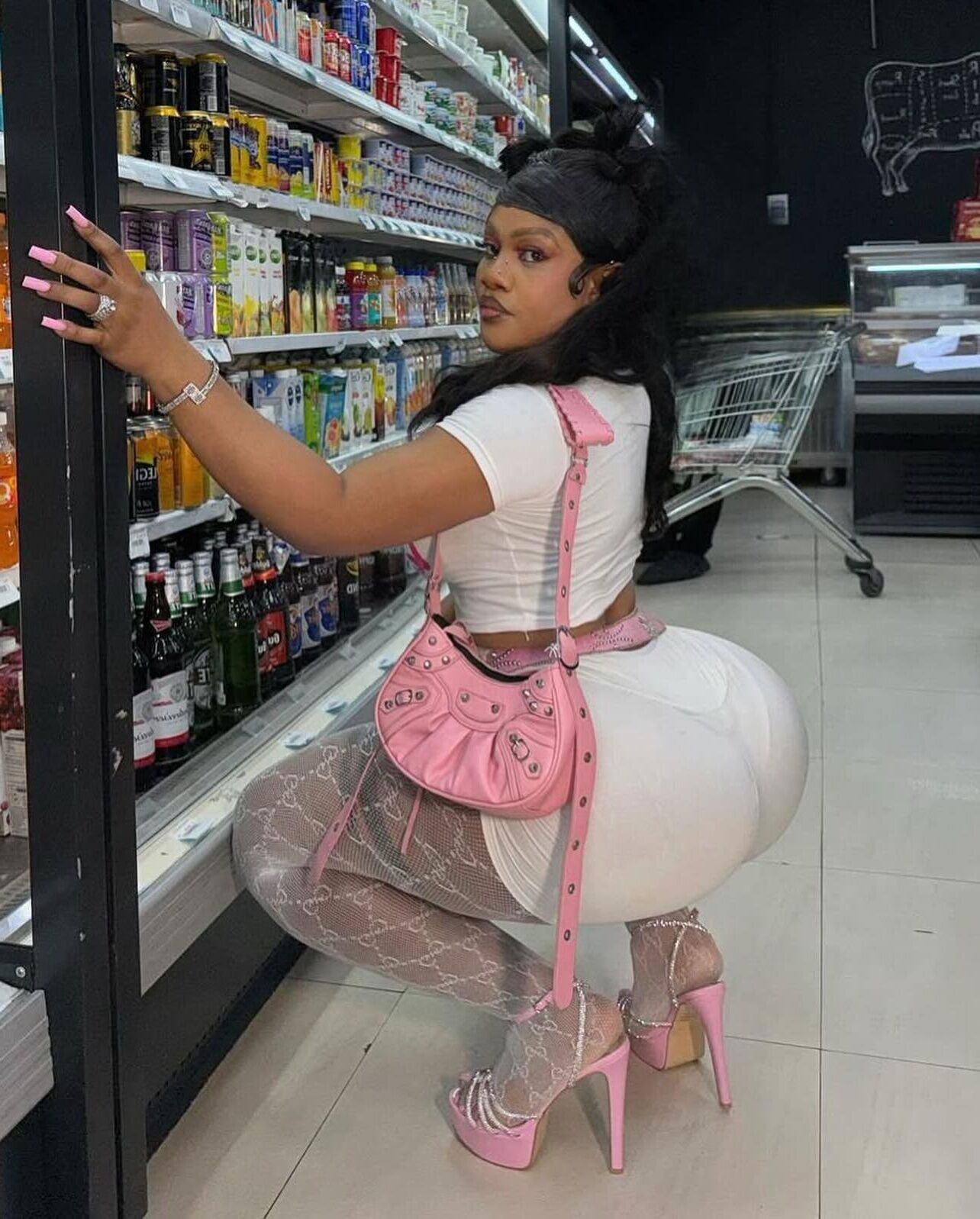 Ebony Pantyhose Beauties 