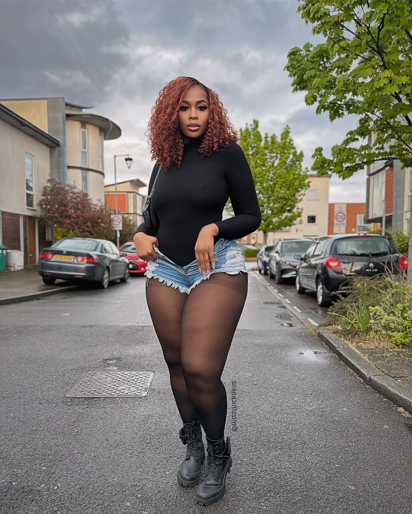 Ebony Pantyhose Beauties 