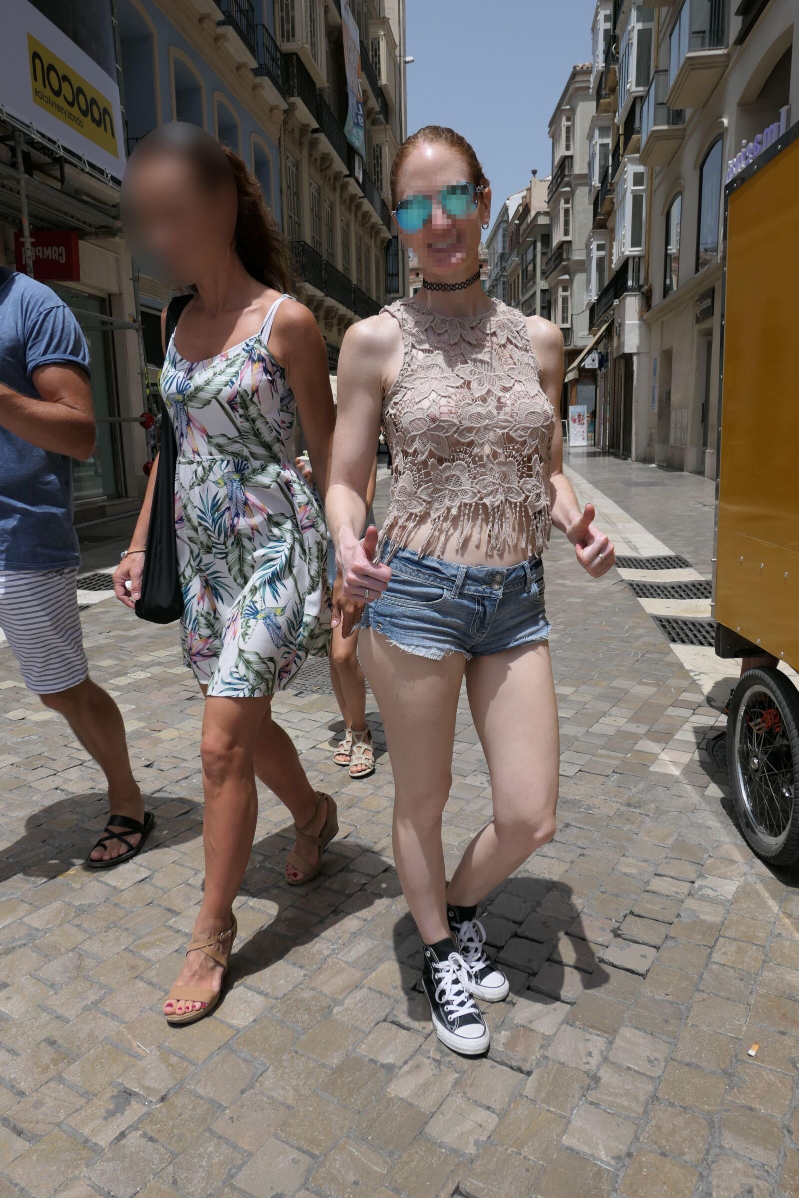 See through and exhibitionist 