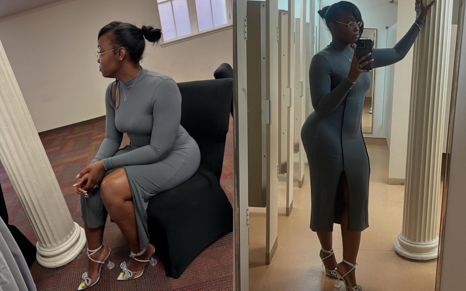 Leggy Ebony Amateurs 