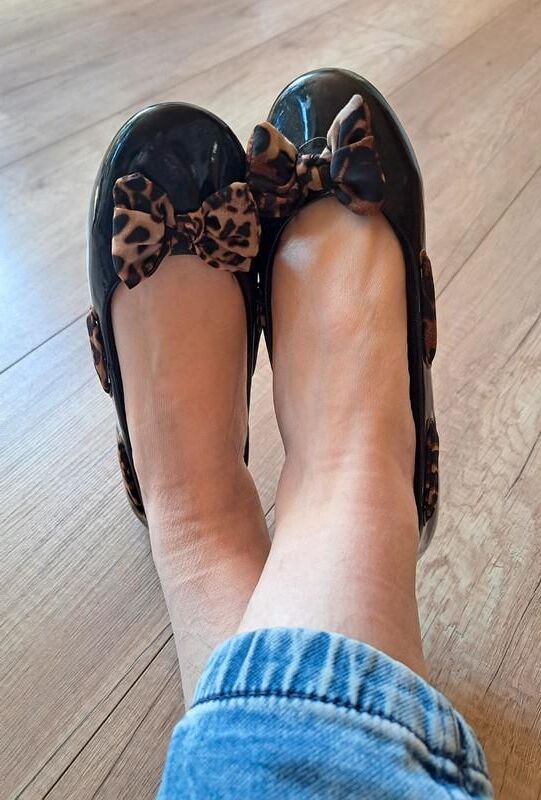 Feet with shoes for fap 