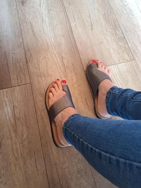 Feet with shoes for fap 