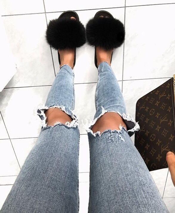 Feet with shoes for fap 