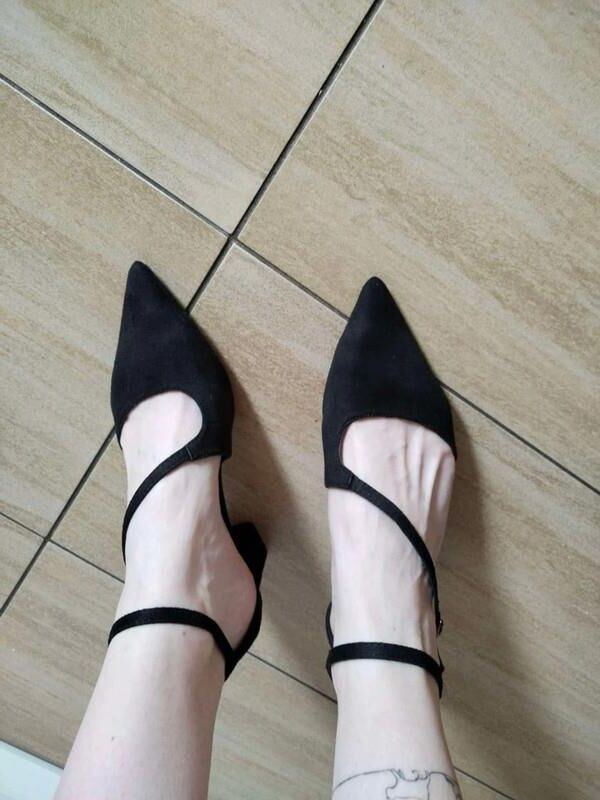 Feet with shoes for fap 