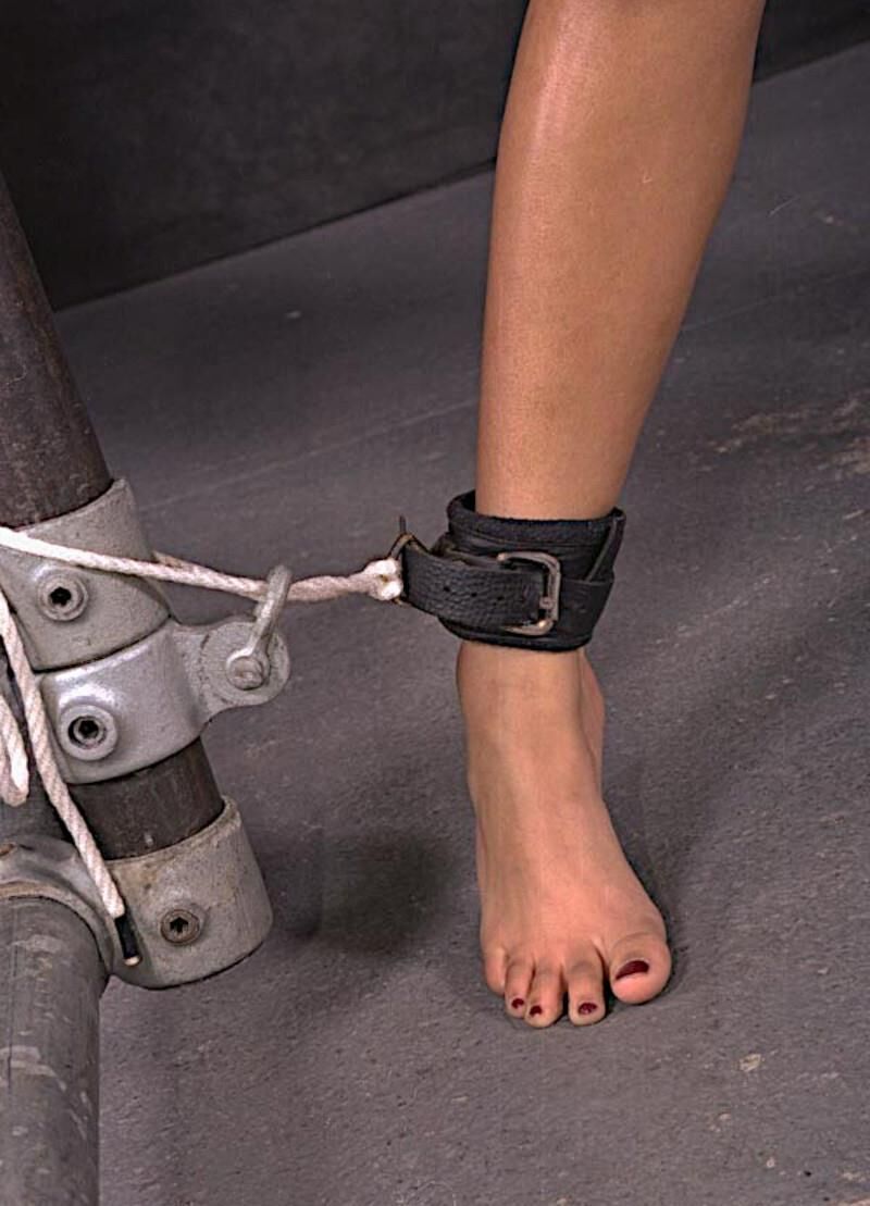 Her Feet in Bondage. 